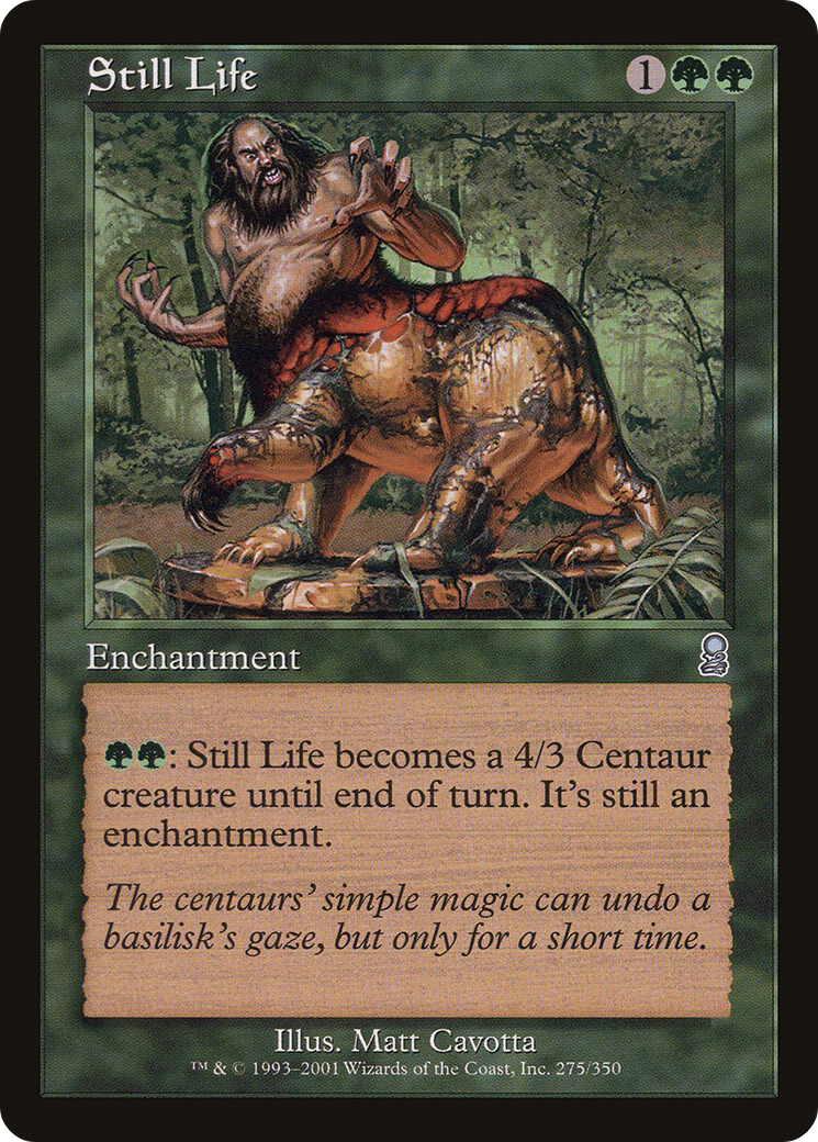 Still Life (ODY-275) [Odyssey] MTG Single Wizards of the Coast
