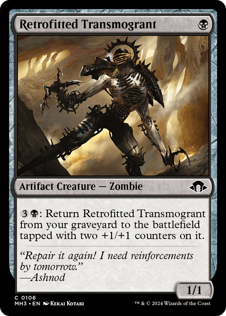 Retrofitted Transmogrant (MH3-106) [Modern Horizons 3] MTG Single Modern Horizons 3