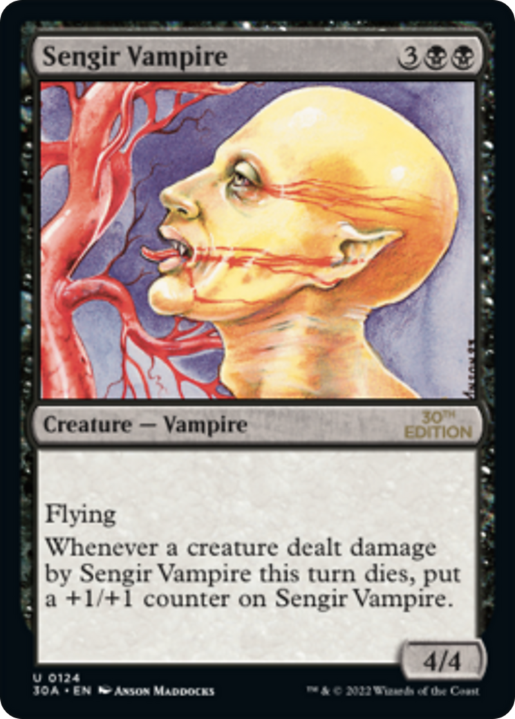 Sengir Vampire (30A-124) [30th Anniversary Edition] MTG Single Wizards of the Coast