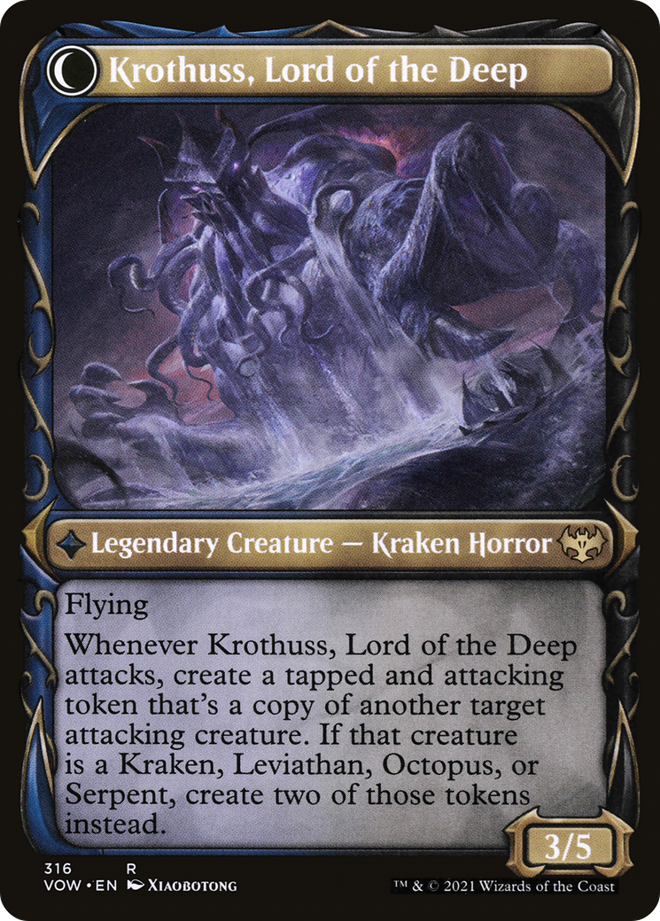 Runo Stromkirk (316) (VOW-316) [Innistrad: Crimson Vow] (Showcase) Foil MTG Single Wizards of the Coast