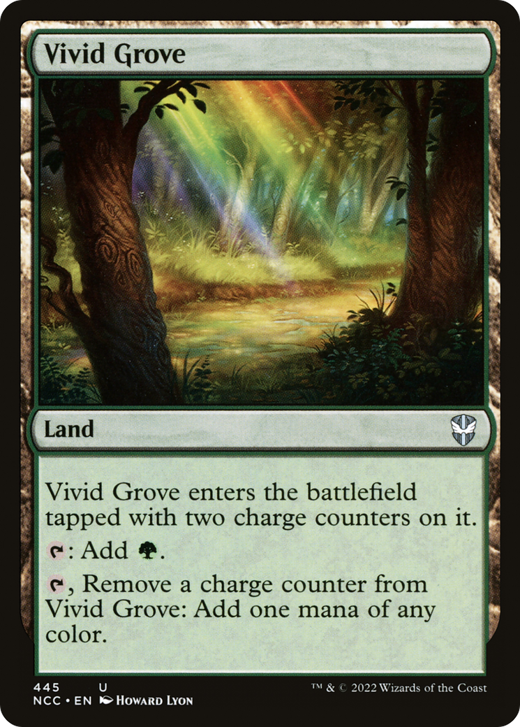 Vivid Grove (NCC-445) [New Capenna Commander] MTG Single Wizards of the Coast