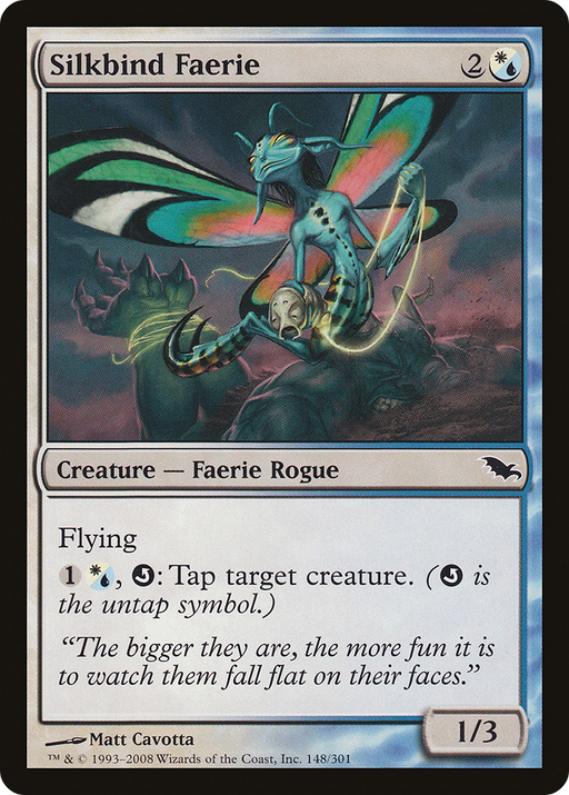 Silkbind Faerie (SHM-148) [Shadowmoor] MTG Single Wizards of the Coast