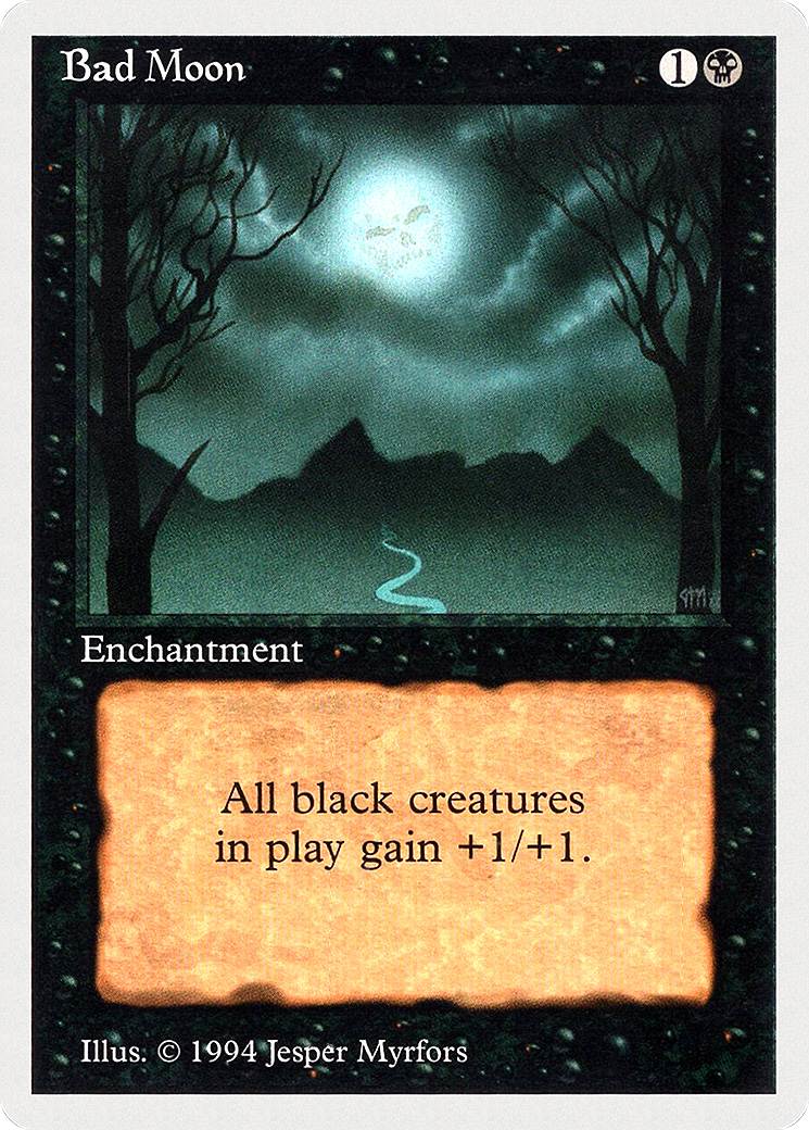 Bad Moon (SUM-094) [Misc] Summer Magic / Edgar MTG Single Wizards of the Coast