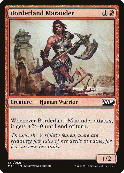 Borderland Marauder (M15-131) [Magic 2015] MTG Single Wizards of the Coast
