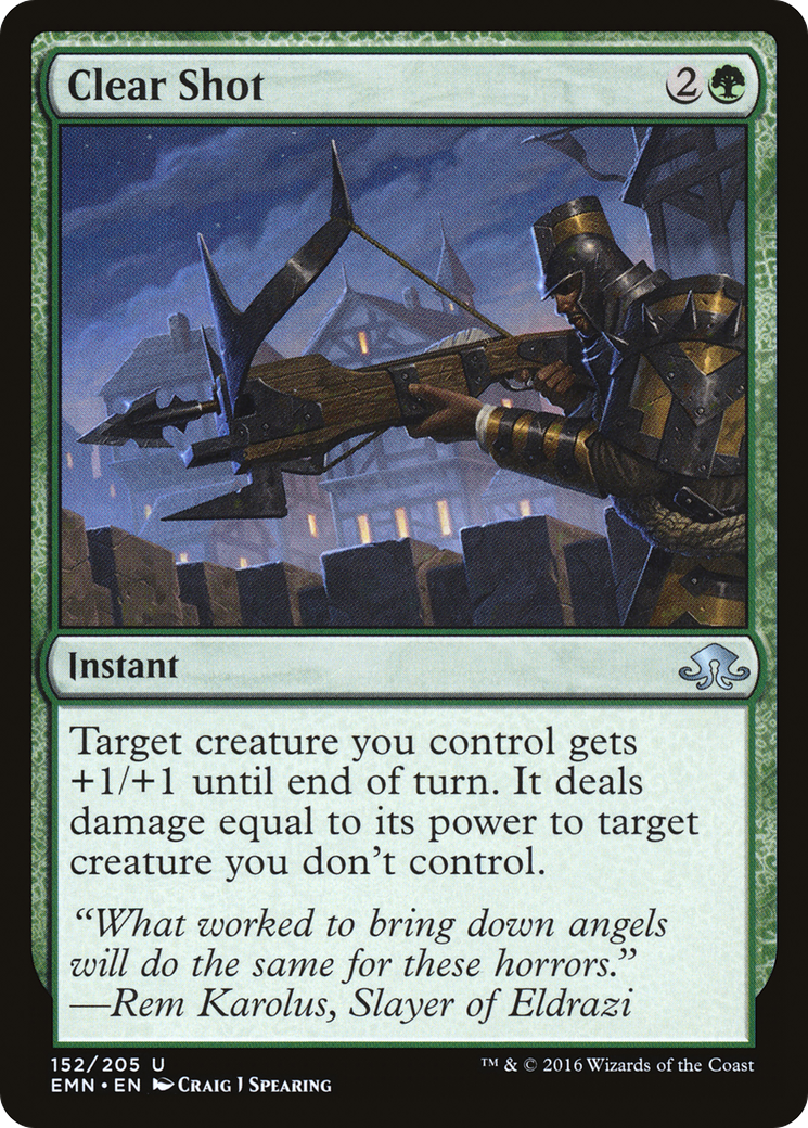Clear Shot (EMN-152) [Eldritch Moon] MTG Single Wizards of the Coast