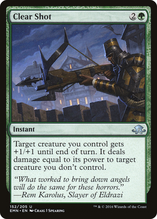 Clear Shot (EMN-152) [Eldritch Moon] MTG Single Wizards of the Coast
