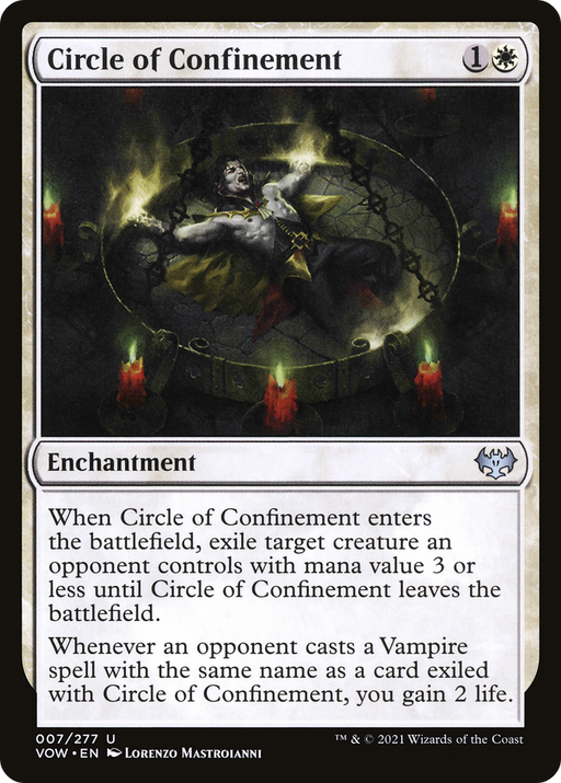 Circle of Confinement (VOW-007) [Innistrad: Crimson Vow] MTG Single Wizards of the Coast