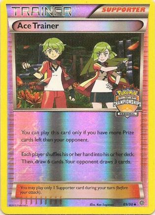 Ace Trainer - 69/98 (Regional Championships) () Reverse Holofoil [Promos: League & Championship Cards] Pokemon Single Pokémon
