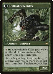 Wolfbitten Captive // Krallenhorde Killer (DKA-133) [Dark Ascension] MTG Single Wizards of the Coast