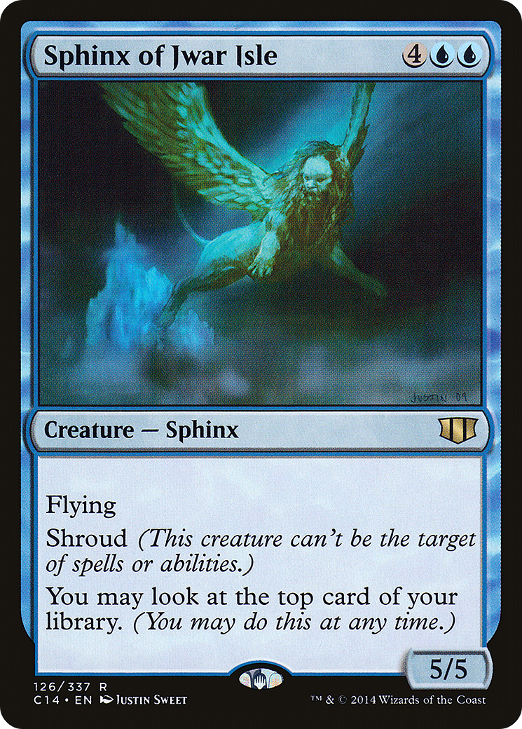Sphinx of Jwar Isle (C14-126) [Commander 2014] MTG Single Wizards of the Coast