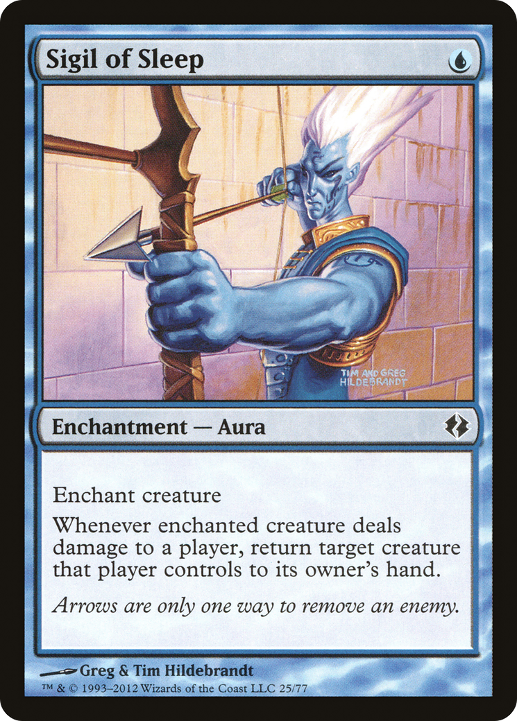 Sigil of Sleep [Duel Decks: Venser vs. Koth] MTG Single Magic: The Gathering