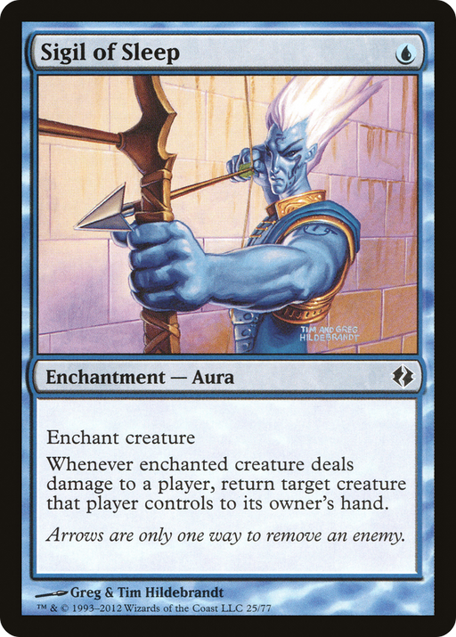Sigil of Sleep (DDI-025) [Misc] Duel Decks: Venser vs. Koth MTG Single Wizards of the Coast