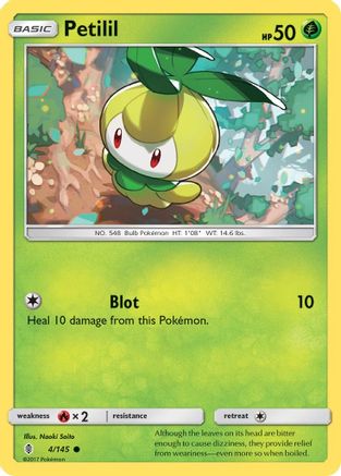 Petilil (/145) [SM: Guardians Rising] Pokemon Single Pokémon