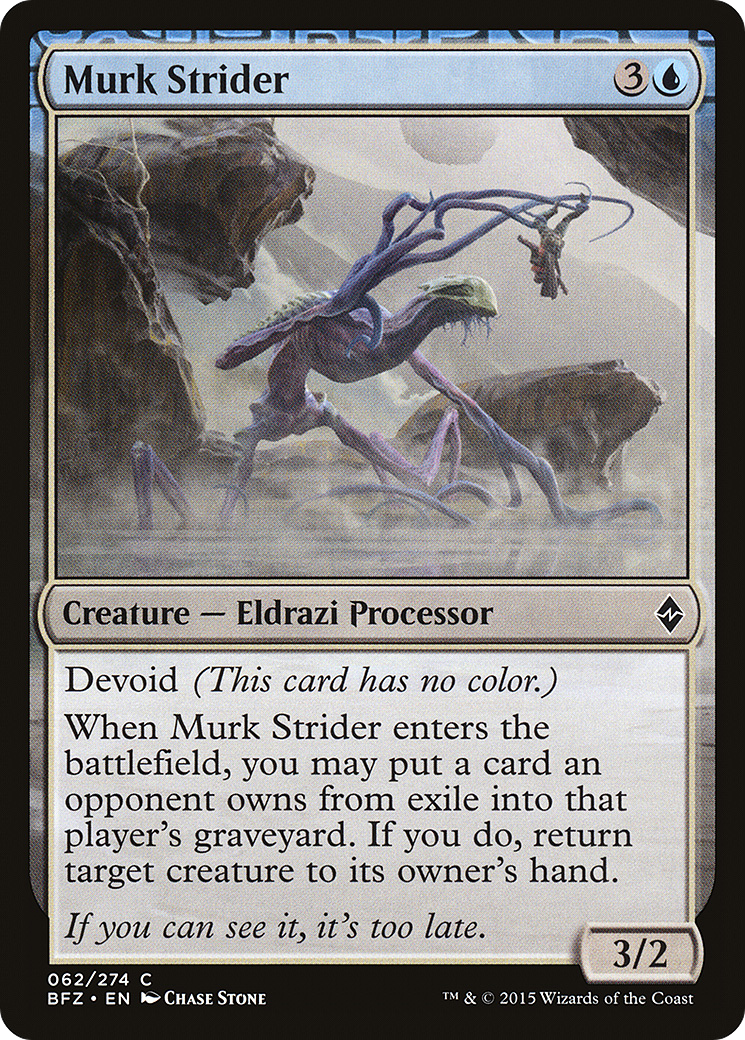 Murk Strider (BFZ-062) [Battle for Zendikar] MTG Single Wizards of the Coast