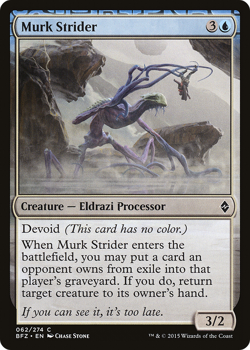 Murk Strider (BFZ-062) [Battle for Zendikar] MTG Single Wizards of the Coast
