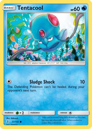 Tentacool (23/145) [SM: Guardians Rising] Pokemon Single Pokémon