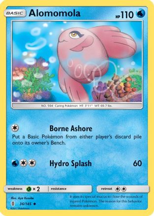 Alomomola (36/145) [SM: Guardians Rising] Pokemon Single Pokémon