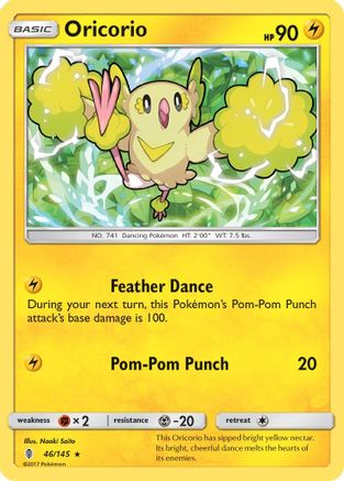Oricorio (46) (/145) [SM: Guardians Rising] Pokemon Single Pokémon