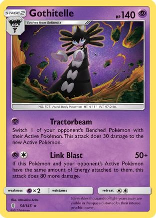 Gothitelle (54/145) [SM: Guardians Rising] Pokemon Single Pokémon