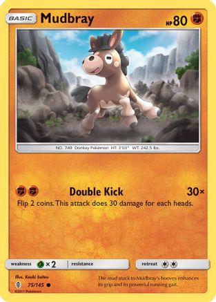 Mudbray (/145) [SM: Guardians Rising] Pokemon Single Pokémon