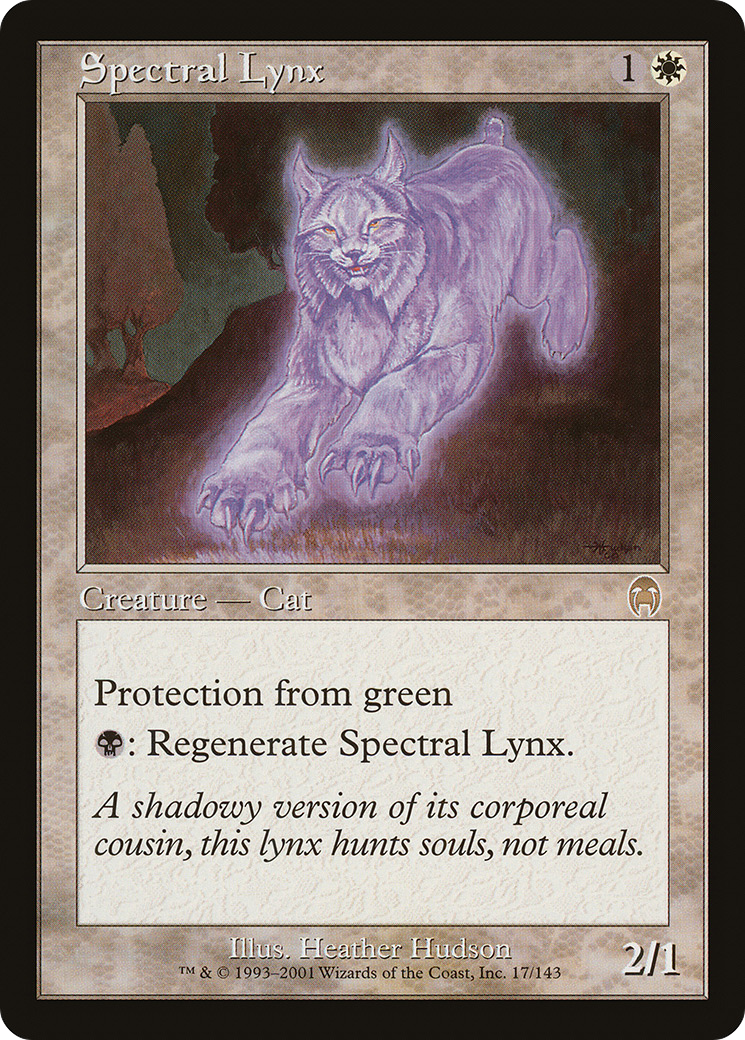 Spectral Lynx (APC-017) [Apocalypse] Foil MTG Single Wizards of the Coast
