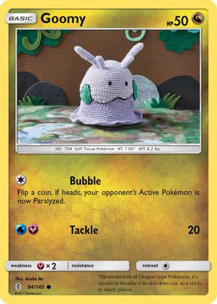 Goomy (94/145) Reverse Holofoil [SM: Guardians Rising] Pokemon Single Pokémon