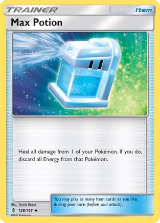 Max Potion (128/145) Reverse Holofoil [SM: Guardians Rising] Pokemon Single Pokémon