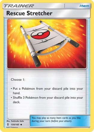 Rescue Stretcher (130/145) Reverse Holofoil [SM: Guardians Rising] Pokemon Single Pokémon