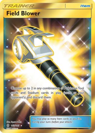 Field Blower (Secret) (/145) Holofoil [SM: Guardians Rising] Pokemon Single Pokémon
