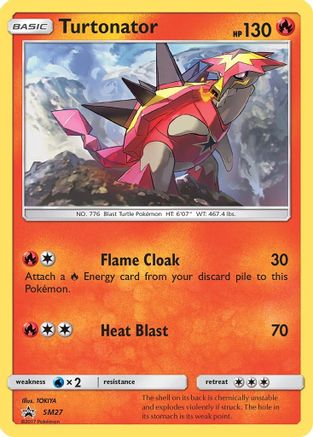 Turtonator - SM27 (SM27/248) Holofoil [SM: Black Star Promos] Pokemon Single Pokémon