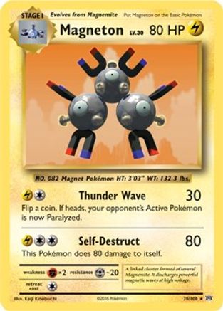 Magneton - 38/108 (XY Evolutions) [Misc: Deck Exclusives] Pokemon Single Pokémon