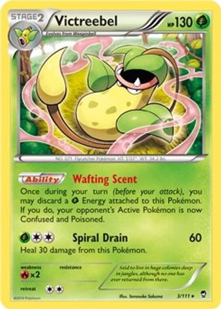 Victreebel 3/111 (XY Furious Fists) () [Misc: Deck Exclusives] Pokemon Single Pokémon