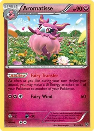 Aromatisse - 93/146 (XY Base Set) () [Misc: Deck Exclusives] Pokemon Single Pokémon