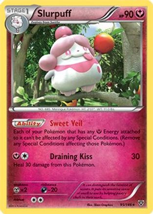 Slurpuff 95/146 (XY Base Set) () [Misc: Deck Exclusives] Pokemon Single Pokémon