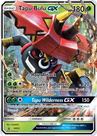 Tapu Bulu GX - SM32 (SM32/248) Holofoil [SM: Black Star Promos] Pokemon Single Pokémon