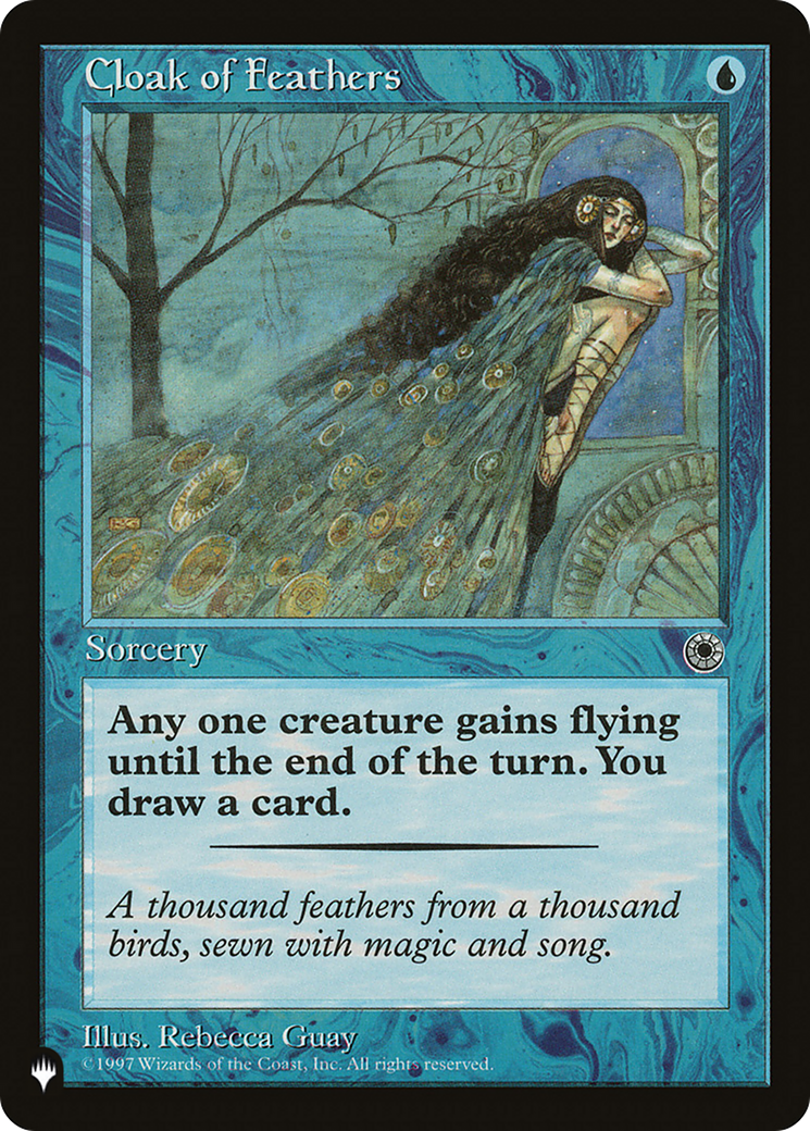 Cloak of Feathers (LIST-POR-44) [Mystery Booster] The List MTG Single Wizards of the Coast