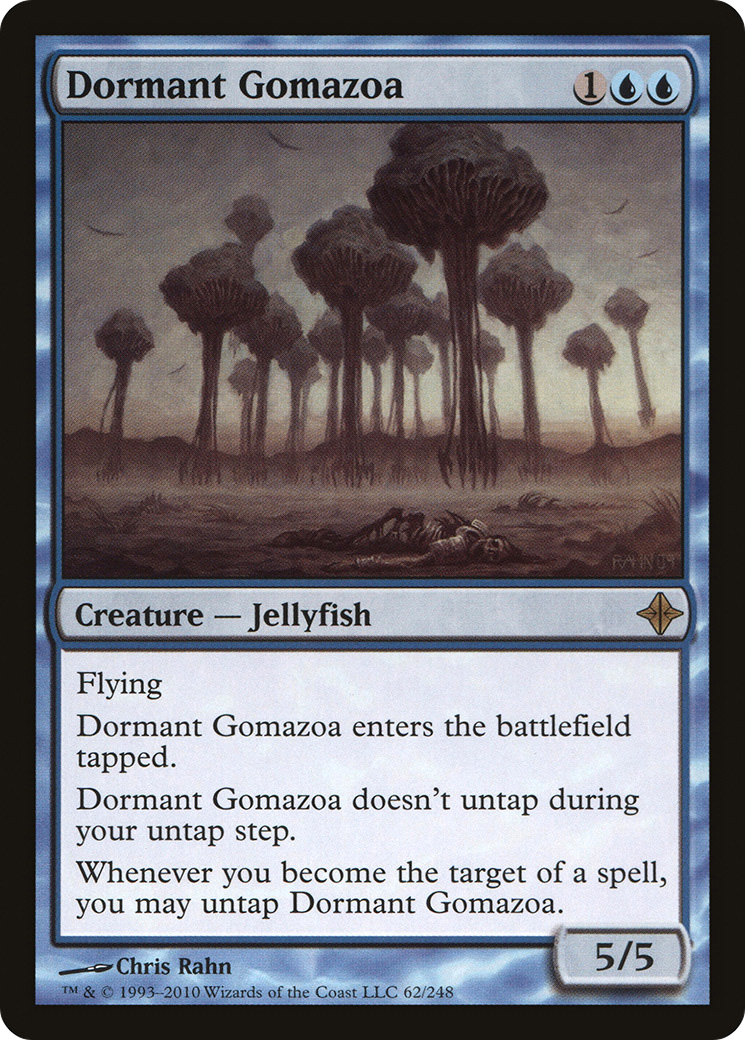 Dormant Gomazoa (ROE-062) [Rise of the Eldrazi] MTG Single Wizards of the Coast