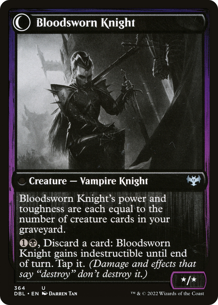 Bloodsworn Squire (DBL-364) [Innistrad: Double Feature] Foil MTG Single Wizards of the Coast