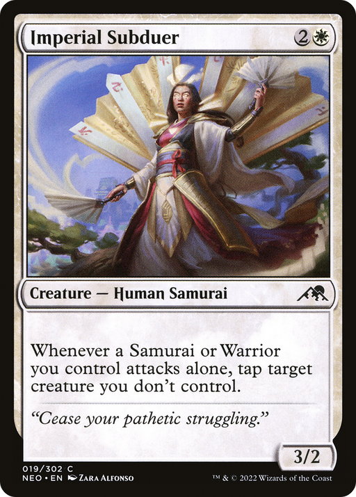 Imperial Subduer (NEO-019) [Kamigawa: Neon Dynasty] MTG Single Wizards of the Coast