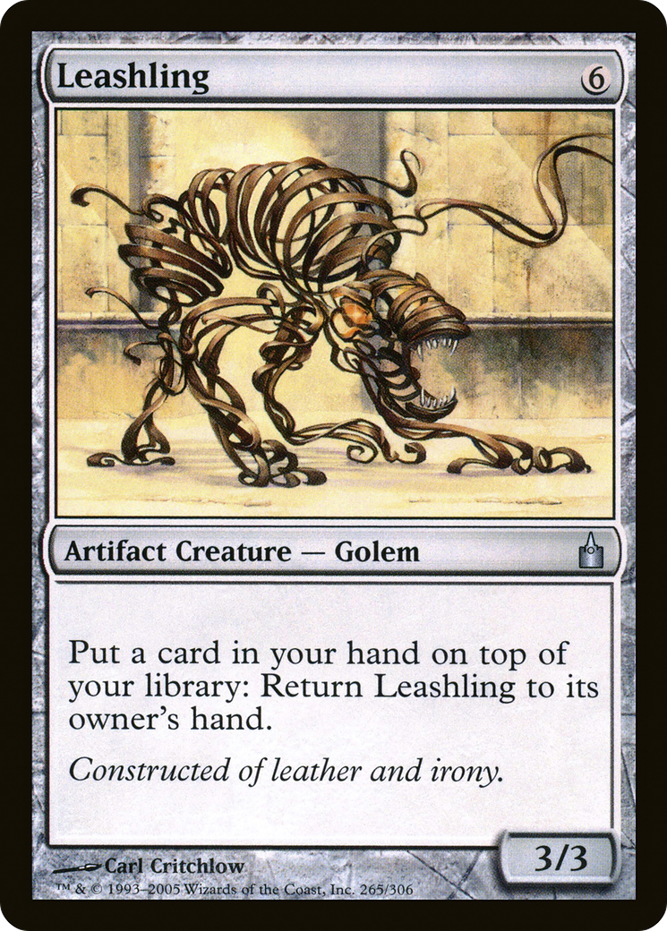 Leashling (RAV-265) [Ravnica: City of Guilds] Foil MTG Single Wizards of the Coast