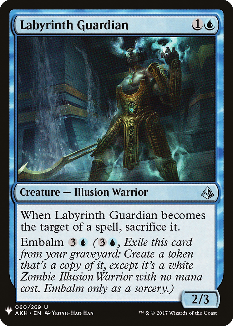 Labyrinth Guardian (LIST-AKH-60) [Mystery Booster] The List MTG Single Wizards of the Coast