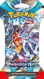 Pokémon Scarlet and Violet: Paradox Rift - Sleeved Booster Pack Pokemon Sealed Pokémon   
