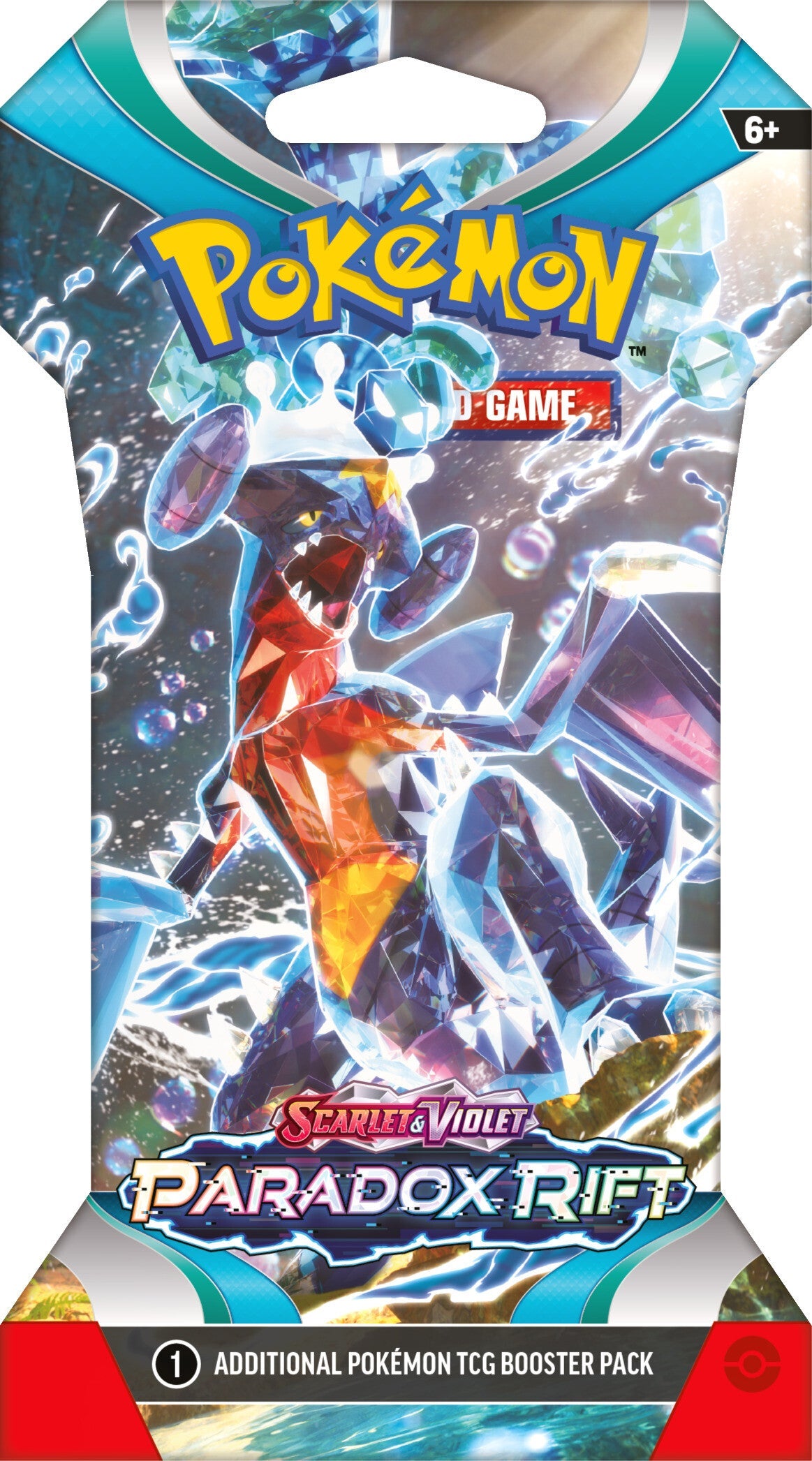 Pokémon Scarlet and Violet: Paradox Rift - Sleeved Booster Pack Pokemon Sealed Pokémon   