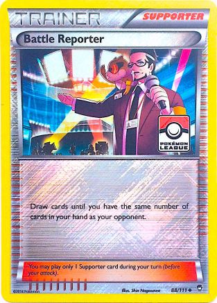 Battle Reporter - 88/111 (Pokemon League) Reverse Holofoil [Promos: League & Championship Cards] Pokemon Single Pokémon