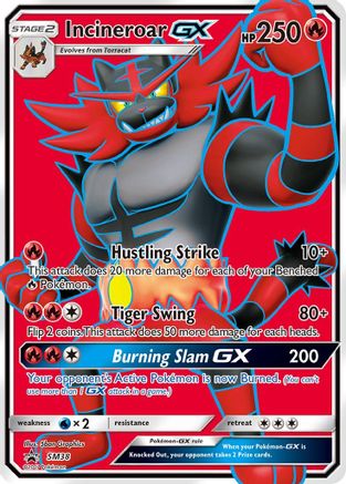 Incineroar GX - SM38 (SM38/248) Holofoil [SM: Black Star Promos] Pokemon Single Pokémon