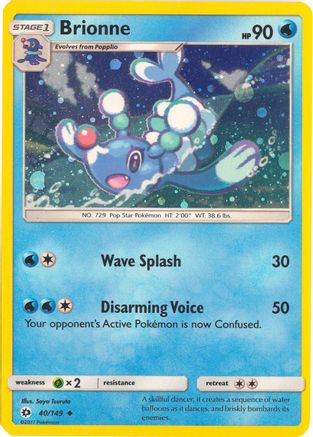 Brionne - 40/149 (Cosmos Holo) Holofoil [Misc: Cards & Products] Pokemon Single Pokémon