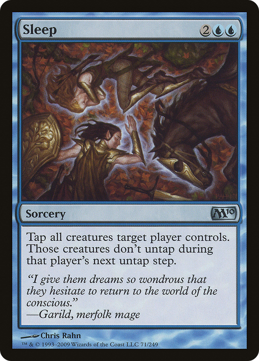 Sleep (M10-071) [Magic 2010] Foil MTG Single Wizards of the Coast