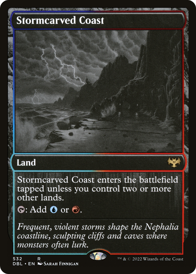 Stormcarved Coast (DBL-532) [Innistrad: Double Feature] MTG Single Wizards of the Coast