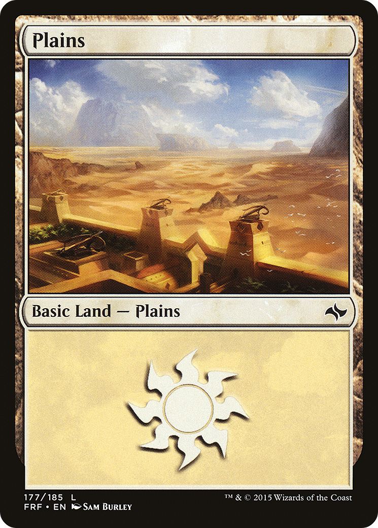 Plains (FRF-177) [Fate Reforged] MTG Single Wizards of the Coast
