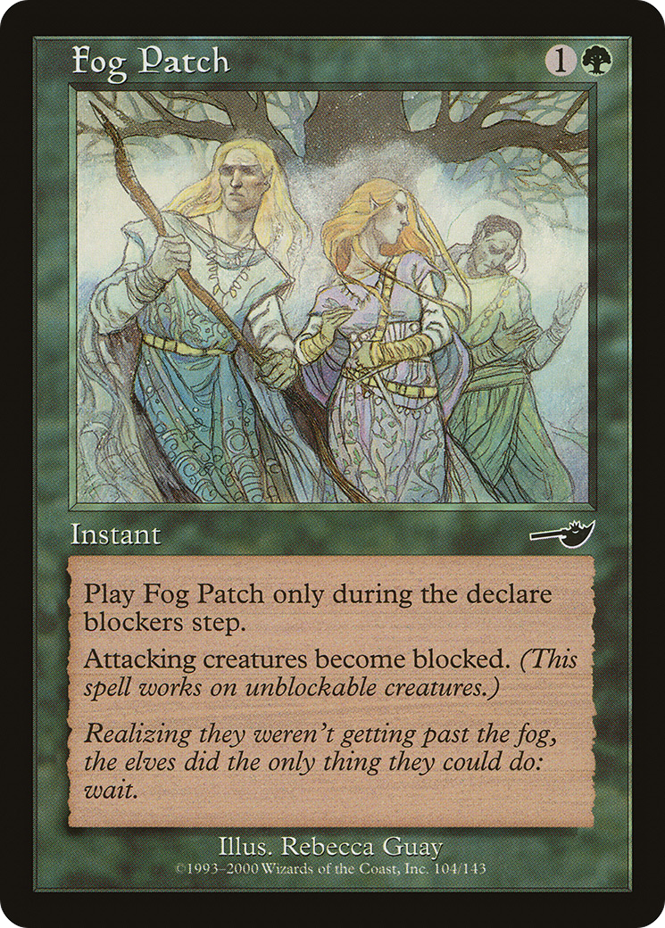 Fog Patch (NMS-104) [Nemesis] MTG Single Wizards of the Coast